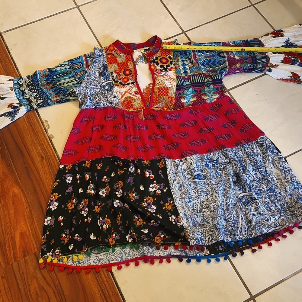 Nwot Anandas Boho Tunic L/Xl - image 7
